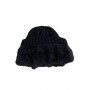 Sombrero retorcido unisex con interior furred