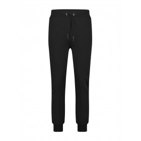 Pantalon de jogging avec logo or et argent pantalon cerruti noir savona