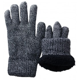 Gants intérieur polaire gants compagnie de californie noir