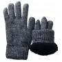 copy of Innenhandschuhe aus Leder aus Fleece