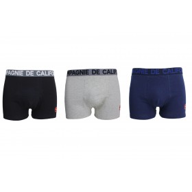 Lot de 5 boxers unis en coton lot de 3 boxer copagnie de californie