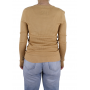 pull col v femme camel