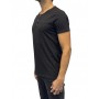 T-shirt pour homme manches courtes noir