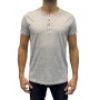 T-shirt pour homme manches courtes gris