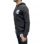 Pull à capuche pour homme noir