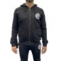 Pull à capuche pour homme noir