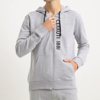 Sweat avec capuche pour homme gris