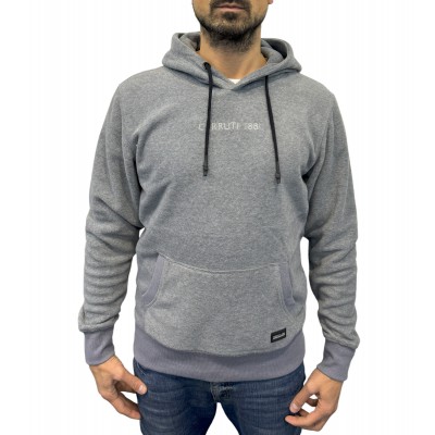 Camisola de lã com capuz para homens