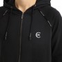 ZIP-Sweatshirt-Logo mit gesticktem Hoodie