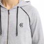 ZIP-Sweatshirt-Logo mit gesticktem Hoodie