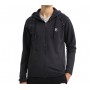 Zip Sweatshirt Logo Embroidered Hoodie