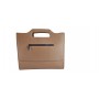 sac ordinateur marron dos