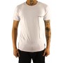 T-shirt uni manches courtes col rond petit logo