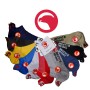 lot de 10 chaussettes courte compagnie de californie