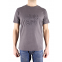 copy of T-shirt uni manches courtes col rond grand logo