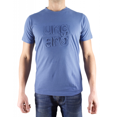 t-shirt bleu face