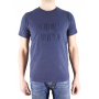 t-shirt bleu marine face