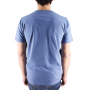 t-shirt bleu dos