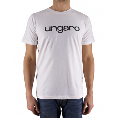 UNI LOGO ROUND COLLAR T-shirt