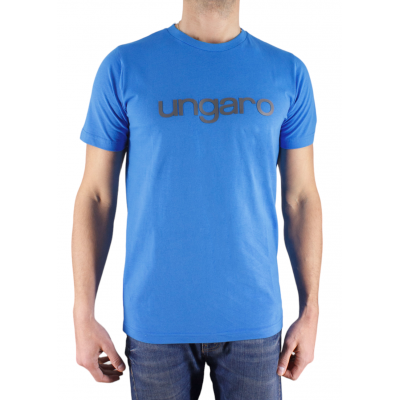 UNI LOGO ROUND COLLAR T-shirt