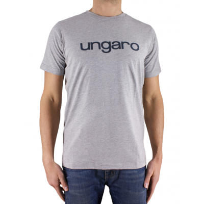UNI LOGO ROUND COLLAR T-shirt