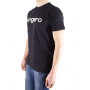 t-shirt noir profil