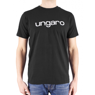 UNI LOGO ROUND COLLAR T-shirt