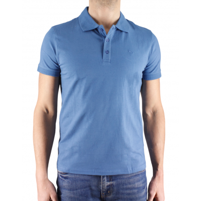 Short sleeve polo embroidered logo