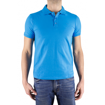Short sleeve polo embroidered logo