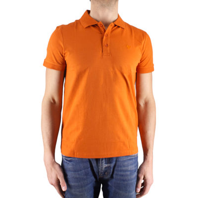 Short sleeve polo embroidered logo