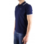 polo bill tornade bleu marine profil