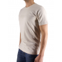 t-shirt Bill Tornade beige profil