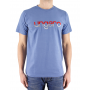 t-shirt Bill Tornade bleu face