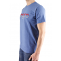 t-shirt Bill Tornade bleu profil