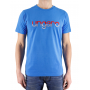 PLAIN COL CLOSE EMBROIDERED LOGO T-shirt
