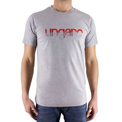 PLAIN COL CLOSE BESTICKTES LOGO T-shirt