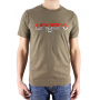 PLAIN COL CLOSE BESTICKTES LOGO T-shirt