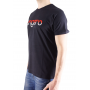PLAIN COL CLOSE EMBROIDERED LOGO T-shirt