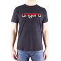 PLAIN COL CLOSE EMBROIDERED LOGO T-shirt
