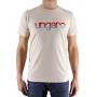 PLAIN COL CLOSE EMBROIDERED LOGO T-shirt