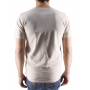 PLAIN COL CLOSE EMBROIDERED LOGO T-shirt