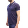 Polo bleu marine cerruti profil