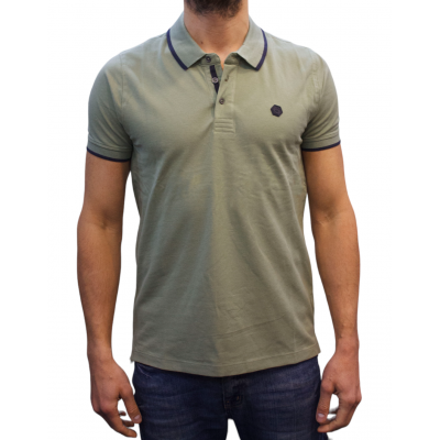Short sleeve polo gum logo
