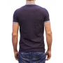 Colarinho de manga curta polo