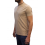 Man polo CERRUTI 1881 Firenza 100% cotton with MAO collar, short sleeves and discreet logo. An elegant model available in many