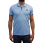 Kurzarm Polo Chiné