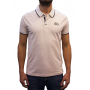 Kurzarm Polo Chiné