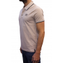 Kurzarm Polo Chiné