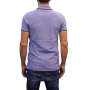 Short sleeve polo chiné