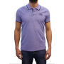 Kurzarm Polo Chiné